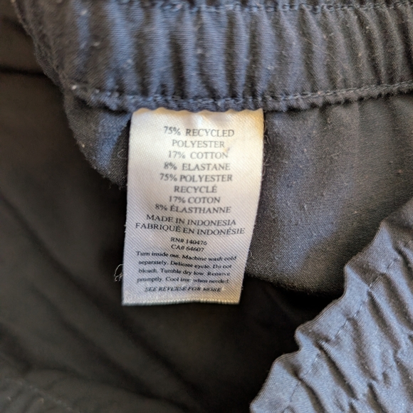 Faherty Womens Small Navy Blue Shorts Vacation Resortwear Beach Summer Casual - Picture 6 of 6